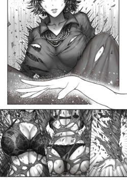 thegoldensmurf: The finished page 0 of my OnePunch Man futa doujin project. check my NSFW blog for other updates about it: https://tgsmurfnsfw.tumblr.com or my twitter : https://twitter.com/TheGoldenSmurf 