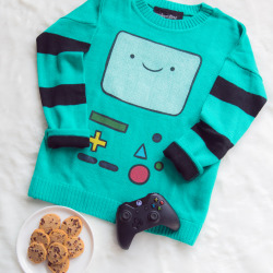 Weekend made. BMO sweater available here http://bit.ly/1OsihMz