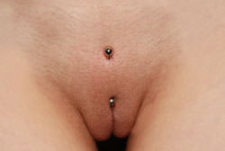  pussymodsgalore A good example of a Christina piercing. 
