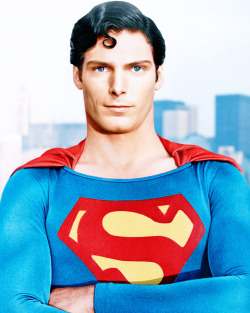 hollywoodlady:      Christopher Reeve for Superman - The Movie, 1978   