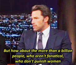 sassyesq:  steven-gerrard: Ben Affleck speaks about Islamophobia X  I will keep reblogging this every single time I see it. Because always relevant. 
