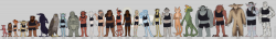 falyros: 26 playable Forgotten Realms friends and their average heights! I hadn’t yet seen a height chart on here that went by the book, so I decided to make one myself and to include a ton of different races. :3 I based their heights on what the average