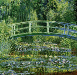 goodreadss:  Claude Monet, The Japanese Bridge   