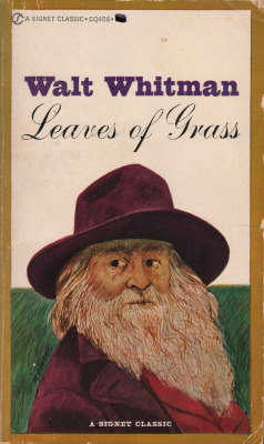 Leaves of Grass, by Walt Whitman (Signet, 1958). From a charity shop in Canterbury.