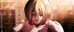 levisixpack:Gif Meme#9: Favorite SnK Episode (requested by flawlesslevi)↳ Episode 25 - Wall