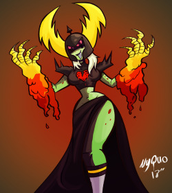 nyquo: Lord Dominator for #cutiesaturday on twitter. This was fun to draw. &lt;3 &lt;3 &lt;3