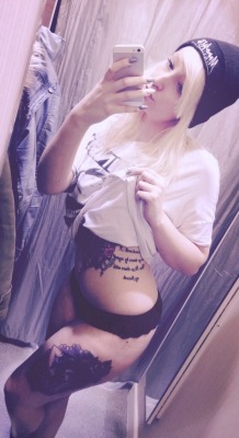 emmelinefox:  Went shopping, ft new tattoo  Do you like taking selfies in the changing room? Submit them to us!