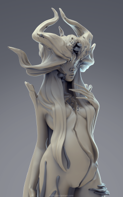 rhubarbes:  Forest Maiden sculpt by K4ll0  More Characters here. 