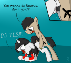 pj-nsfw:  Well, this filly  wants to be recognized by his art, so I giving him and his R63 a little help, also, meet my R63 mod: CJ Genderswap…genderswap everywhere…  xD