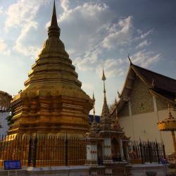 Thai temple  March 2016 (at Chiang Mai, Thailand)