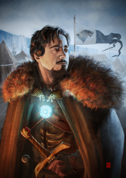 geeksngamers:  Lord Tony Stark of Winterfell - by Khasis Lieb