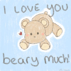 starry-eyed-princxss:  little-nekochii:  beary beary much!! – please don’t repost ; w ;  @daddymike8oh1