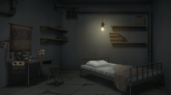 mahathecat:  Noticed something on my second play through. When Aoba gets caught by Mink, he wakes up in this bedroom. Because it reeks of cinnamon, this is clearly Mink’s bedroom. Yet, look at the condition of it. It isn’t really a room. Certainly