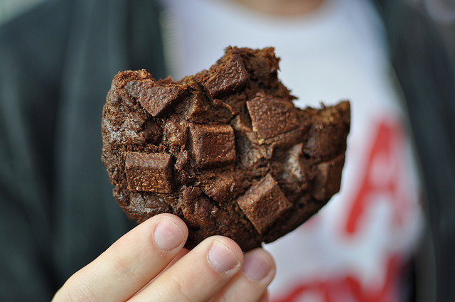 closings: fudge cookie by ornithes on Flickr. 