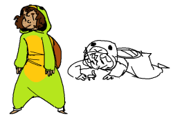 yamhaylet:  heres a shitty mspaint doodle of john in a turtle kirugimi i did because of @aphmatthew :’V 