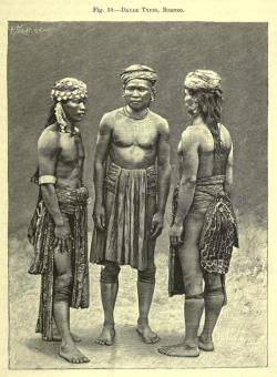 the-two-germanys:  Dayak types, Borneo.OceanicaElisée ReclusNew York: D. Appleton &amp; Co., 1892.