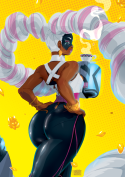 tovio-rogers:  #nintendo’s #twintelle drawn for fun. i love fighting games so im hype for #arms   ;9