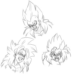   brutalketonoodle said to funsexydragonball: Omg, I have saiyans purring/growling in all my fanfics&hellip; I&rsquo;m trash, but I just love it. And I always draw them with more prominent canines than humans have, lol. Not original, I know, but things