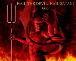 incubuspriest:  Hail Satan!  I worship Him when fuck, when bareback, when seed a hole with the Devil’s Sacred Cum. Satan believe in my mind, in my cock, in my soul. Hail Satán! 666 