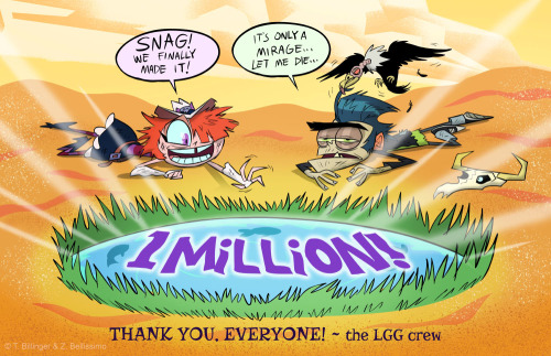 longgonegulch:  It ain’t no mirage. Long Gone Gulch hit ONE MILLION VIEWS on Youtube in just 2 weeks!   A BIG congratz to our amazing crew for making this truly something special, and a BIG thanks to all of YOU for your support. THANK YOU! 