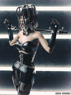 nemainravenwood: Billie  Headcage G3F/G8F by AngusD &amp; me released: https://www.synfulmindz.com/catalog/headcage-g3fg8f-p-1318.html Simply Leather DS by me Outfit also from us 