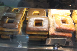  round donuts are so overrated , so why not have square ones! 