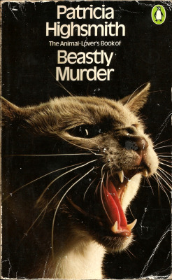 everythingsecondhand: The Animal-Lover’s Book of Beastly Murder, by Patricia Highsmith (Penguin, 1979) From a bookshop on Charing Cross Road, London.  Samson is a magnificent French pig who has been trained to sniff out truffles. But his owner never