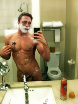 thatryguy:  Colton Haynes and you can see a bit of the bits :)