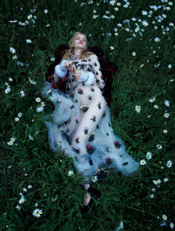 somerollingstone:  Stella Lucia by Camilla Akrans for Vogue Japan December 2015 