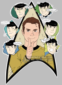 i wanted a tos sticker so i redrew one of my inktobers and put it on redbubble i still can&rsquo;t draw kirk right but i&rsquo;m working on it