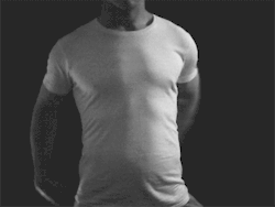 dusqphire:  sneakinsidethedirtymind:  no-regrets-4-me:  rainbowsharkattack:  bushofire:  …and now you can see me in motion.. Good evening all ;)  Hoooooooly shit. Best. Gif set. Ever.  Yummy  The third frame.  Damn.  Why is a guy taking his shirt