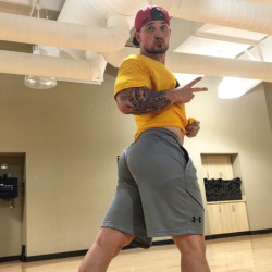 Submitted shot of Caleb’s ass in basketball shorts