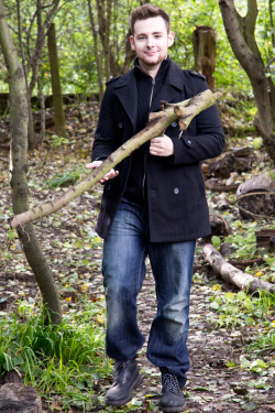 thetomska:  michaeltaylorfilms:  TomSka is overly happy about his handful of wood!  THIS IS MY STICK. THERE ARE MANY LIKE IT, BUT THIS ONE IS MINE.  Of course, me being me, my first thought was that, once dried out, that would make an excellent club.