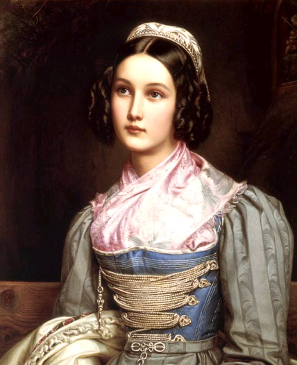 Year 1828 Charlotte von Hagn