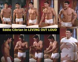 lamarworld:  Sexy actor Eddie Cibrian has a nice juicy ass &amp; bulge