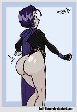tail-blazer: Raven Buns Debating whether or not to animate this.  ;9