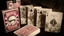 sixpenceee:  A map hidden inside of a deck of cards. During World War II, the United States Playing Card Company joined forces with American and British intelligence agencies to create a very special deck of cards. This deck was specifically created
