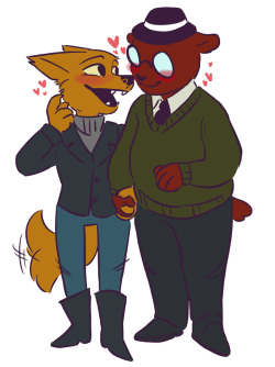 donutfloats: GAY Commission for @balatronical demanded to commission me so I can get Night in the Woods (WHICH I’M GONNA GET NOW K BYE)  &lt;3