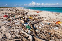 coolthingoftheday:  Once a beautiful white sand beach, Hawaii’s Kamilo Beach, nicknamed Trash Beach, accumulates garbage and marine debris from the Pacific Ocean in astounding proportions.  Due to the unique currents that run near there, marine debris