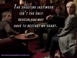 &ldquo;The shooting last week isn&rsquo;t the only reason you may have to restart my heart.&rdquo;