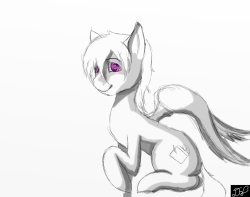 Artist: Looking through my drawings and realized I haven&rsquo;t drawn a pony for a long while. So I decided to draw artist pony!