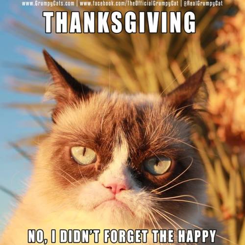 Grumpy Thanksgiving