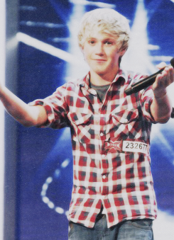          niall in checkered shirts (from xfactor auditions to today)           