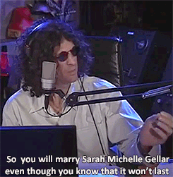 wrongjohnsilver:  lastseasonsloser:  misha-let-me-touch-your-assbutt:  mishasminions:  IT’S BECAUSE THEY’RE FRED &amp; DAPHNE  FUCK YOU AND YOUR BITTER JEALOUS LONELINESS HOWARD STERN  YES SO GOOD!!!!!  People stay together because they know how to