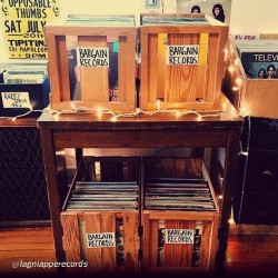 I want those crates.  #vinyl