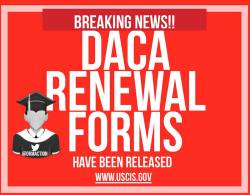 koromons:  Who Can Renew   You may request a renewal if you continue to meet the initial DACA guidelines and you:  Did not depart the United States on or after Aug. 15, 2012, without advance parole; Have continuously resided in the United States since