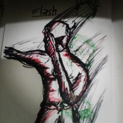 #flash #dc #comics #barryallen #theflash #zoom #sketch #draws #draws #doodle #justiceleague #dccomics #gothamart
