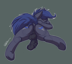 jarvofbutts:  &ldquo;A well deserved nap&rdquo; The subject of day three&rsquo;s sketch is Notsafeforhoofs. Let him sleep; he earned it. Once again the cute OC of an under appreciated artist. Seriously guys, he draws some hot shit. Go, check out his blog!
