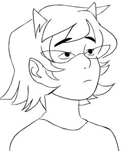 every time i draw terezi&rsquo;s hair it looks different
