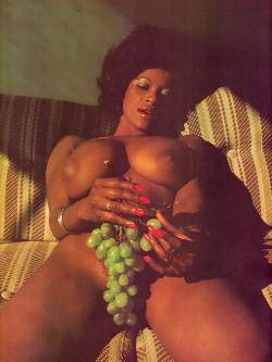 eroticaretro:  Veronica Deimen posing as “Celine” for Club International’s January 1974 issue.